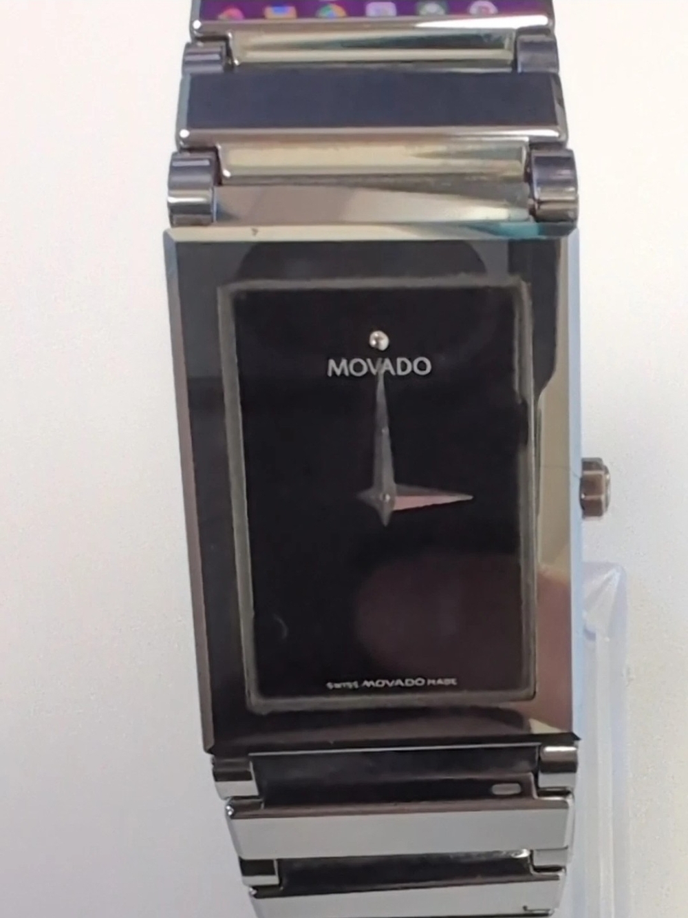 Movado Watch Valor Silver $2995 - Picture 3 of 12